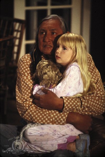 Will-Sampson-Heather-O'Rourke-Poltergeist-II