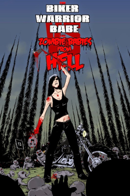 Biker Warrior Babe vs. The Zombie Babies from Hell-2014-horror-movie