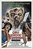 Girls School Screamers 1986 Authentic 27" x 41" Original Movie Poster Fine Beth O'Malley Horror U.S. One Sheet